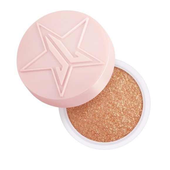 Jeffree Star Cosmetics Peach Goddess Gold Eye Gloss Powder One Size NIB - Picture 1 of 16
